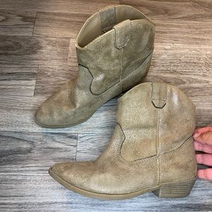 Cowboy Glitter Brown Boots